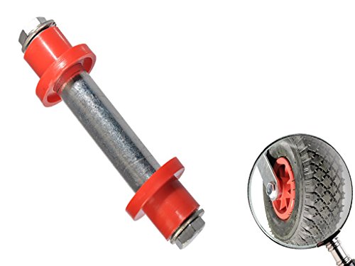 Achse Schubkarre Sackkarre 128 mm x 75 mm x Ø 20 mm