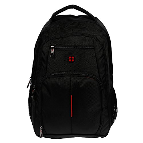 Christian Wippermann Laptop Comfort Rucksack mit Air Flow Technologie f  r Schule Uni Arbeit oder Freizeit