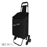 Einkaufstrolley TREPPENSTEIGER in SCHWARZ Shopping Trolley...