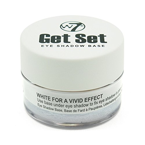 W7 Cosmetics Get Set Eye Shadow Base, White