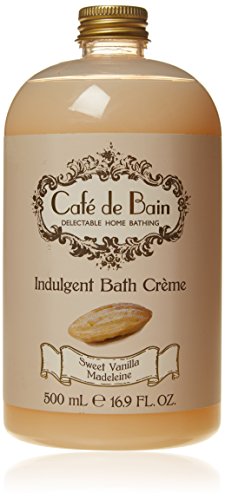 Cafe de Bain Indulgent Bath Creme 500 ml, Sweet Vanilla Madeleine