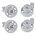 Produktbild First4Spares Graue Korbrollen für Bosch, Neff & Siemens Geschirrspüler (4.er Pack)