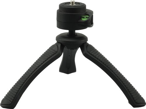 Rollei SY-310 Tischstativ - der kompakte Allrounder fr Kompaktkameras und Actioncams mit Mini-Kugelkopf - Schwarz