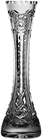 Pack of Aljulia 4690 Rod Lead Crystal Vase 19.5 cm Star Pattern