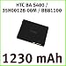 Produktbild Original & Neu - HTC BA S400 / 35H00128-00M / BB81100 für HTC Touch HD 2 (1230 mAh)