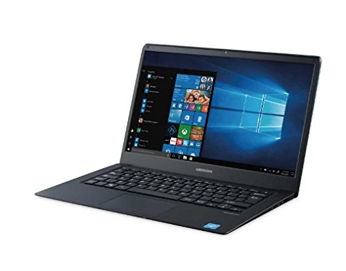 Medion 14  Full HD Laptop Intel   Atom   x5-Z8350 2GB LPDDR3 64 GB Flash memory Dark silver