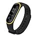 Price comparison product image For Xiaomi Mi Band 3 Wristband, Prevently Soft Silicone Sport Watch Band Replacement Bracelet Strap For Xiaomi Mi Band 3 (Yellow)
