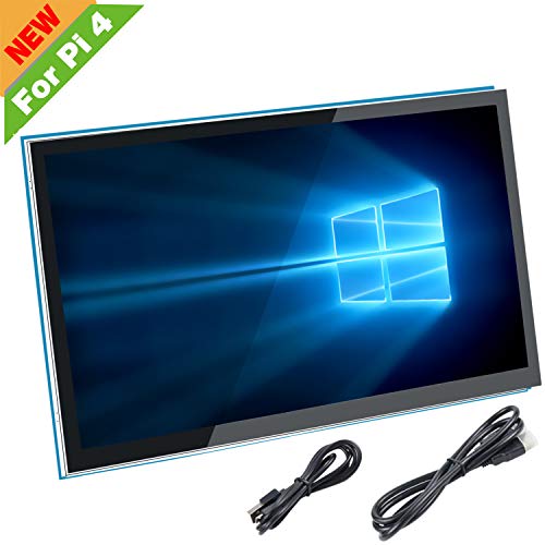 para Pantalla Raspberry Pi 4, Monitor de Pantalla táctil capacitiva HDMI de 5 Pulgadas - Pantalla LCD HD de 800x600 (Compatible con Pi 4 y Pi 3 B +, Windows)