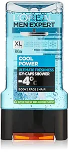 LOreal Paris Men Expert Cool Power Icy Caps Shower Gel With Ayur Product In Combo (300 ml)