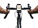 Produktbild Universale Fahrrad-Halterung für Navigation-Handy & digitale Bilderrahmen - Schnelle und Einfache Montage auf der Lenkstange - Geeignet für viele Modelle unter anderem für Samsung Galaxy S4 / HTC One / iPhone 5 / Nexus 7 Tablet usw.