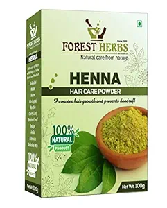 The Forest Herbs Natural Care From Nature Henna Powder for Hair Color, 100g - Black (Pack of 1)