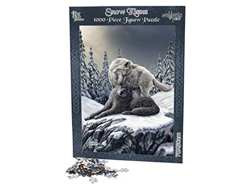 Preisvergleich Produktbild Lisa Parker Snow Kisses - 1000 Piece Wolf Jigsaw
