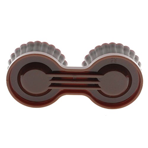 HuntGold Reise Cartoon Kuchen-Entwurf Kontakt Linsenbehälter Kasten Halter Behälter Speicher Zufällig - 6