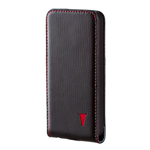 TORRO Étui Compatible avec iPhone Se à l'ouverture Verticale en Cuir Véritable Italien. Étui Fli TORRO Étui Compatible avec iPhone Se à l'ouverture Verticale en Cuir Véritable Italien. Étui Fli