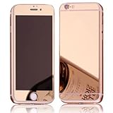 Apple iPhone 6/6S (dorado) oro rosado antes trasera espejo