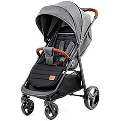 Kinderkraft Grande silla de paseo plegable gris