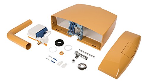 Spülkasten Karat | Kunststoff | 2 Mengen Spültechnik | 3,5 Liter oder 6 – 9 Liter | Tiefspülkasten | WC, Toilette Curry - 2