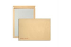 TGL PACKAGING 20x C3 / A3 Manilla Hard Board Back Envelopes - 457x324 mm - Cardboard Backed Please Do Not Bend Envelope with Peel & Seal Strip - Perfect for Mailing, Posting & Storing Important Documents