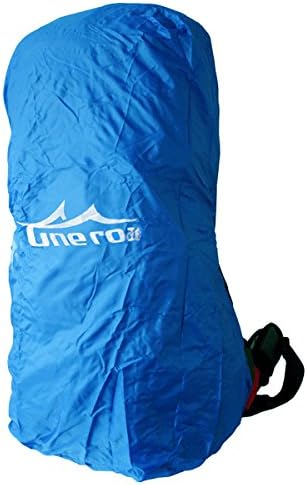 theBlueStone Backpack Rain Cover 40L to 60L Waterproof Bag Water Resist Size S Outdoor Blue