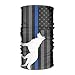 Price comparison product image Miedhki Police Dog Thin Blue Line Flag Multifunctional Magic Headwear 12-in-1 Men&Women Tube Scarf Facemask Headbands Neck Gaiter Bandana Balaclava Helmet for Outdoor Running Yoga Work Out New17