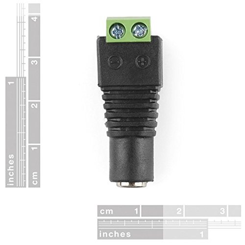 Arduino Can be Used for The DC2.1 Female Power Plug. Can Easily Connected to a 9V Battery or AA Battery Compartment. Can also Connect Other Power or Battery Type. Good Tool to Create Interactive Media - 4