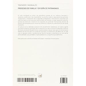 Procesos de familia y división de patrimonios (Papel + e-book)
