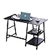 Produktbild SogesHome 120 * 60 Computertisch mit Regaltischen Computerarbeitsplatz Stabiler Schreibtisch aus Holz,Tplus-BK-SH