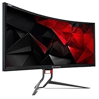 Acer Predator Z35P 89 cm (35 Zoll Ultrawide QHD) Monitor (HDMI, DisplayPort, USB 3.0, 4ms Reaktionszeit, 100Hz, NVIDIA G-Sync) schwarz