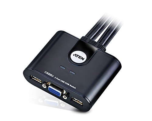 Aten CS22U-AT CS22U 2-Port USB VGA KVM Switch - 4