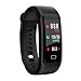 Produktbild samLIKE  St13 Smart Watch Fitness Tracker  Activity Tracker  Pulsmesser  Remote-Shooting Die coolste Smartwatch dieses Jahr  ( Schwarz)