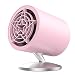 Produktbild QUANOVO Mini-Tischventilator USB-LüFter 2-Gang-Einstellung 6,5 W Starker Wind 45 ° Einstellbar Leiser Betrieb Dc Perfekter Kleiner PersöNlicher LüFter Geeignet Zum Schlafen Im HeimbüRo,Pink