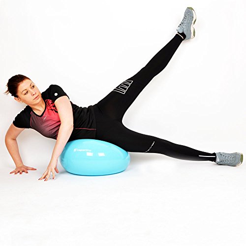 Balance Gymnastikball Donut Ball mit Luftpumpe inSPORTline - 2