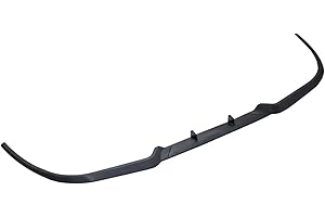 PTLYE Spoiler Avant pour VW pour Golf MK4 R32 pour Cupra Lèvre Avant Universel 3 Pièces Diffuseur Noir Lèvre Pare-Chocs Becquet Kit Carrosserie Protecteur Réglage ﻿ ﻿ Lèvre Spoiler Avant