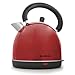 Produktbild Klarstein 2200W Wasserkocher im Retro Teekessel Design rot (Edelstahl, Cool-Touch Griff, 1,8l)