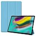Produktbild HoYiXi Samsung Galaxy Tab S5e Hülle PU-Leder Schutzhülle Ultra Slim Tri-Fold Standfunktion Cover mit Auto-Sleep/Wake Funktion Smart Case für 10.5 Zoll Samsung Galaxy Tab S5e 2019 - Blau