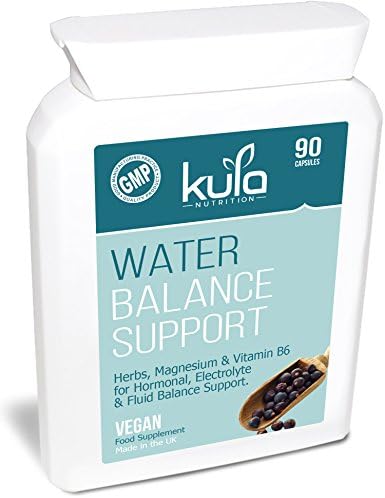 Water Balance Support โ 90 Tablets โ Naural Herbal Health Food Supplement Designed To Support Healthy Balanced Water Retention Levels In The Body โ Kula Nutrition โ Made in the UK.
