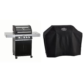 Rsle 25305 Gasgrill Bbq Station Videro G3 Schwarz 127 X 60 X 118 Cm Abdeckhaube
