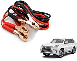 WolkomHome Jumper Cable Booster cable car Battery charger 500-Amp to 700-Amp Capacity 2-mtr for Lexus LX