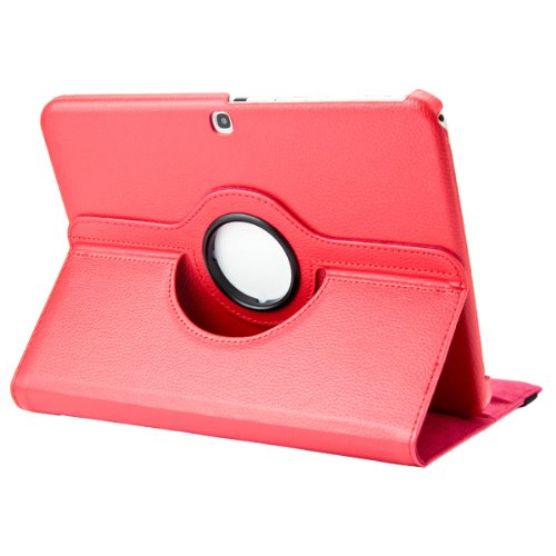 SVS-Trade 360   Tab4 10 1 Standtasche f  r SAMSUNG GALAXY TAB 4 10 1 SM-T530   T531   T535 H  lle Schutz Etui Tasche Cover  Rot 