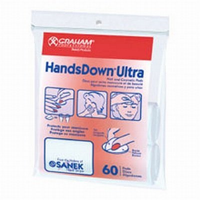 Graham Handsdown Ultra Nail Cosmetic Pads (60 Per Bag)