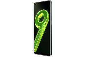 realme 9 - 8+128GB Smartphone, 90 Hz Super AMOLED Display, Snapdragon 680 Prozessor, Starker 5000-mAh-Akku, Schlankes Profil mit 7,99 mm,Ripple Holographic Design, Meteor Black