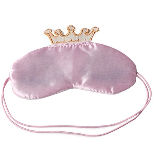 SA Crown Augenmaske Beschattung Rest Eyepatch mit verbundenen Augen Schild Reisen Schlaf-Beihilfen (Rosa) - 5