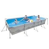 Jilong JL017442ND -P45 - Piscina Rectangular con Bomba de Filtro de...