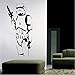 Produktbild Smntt Star Wars Stormtrooper Wandgemälde Wandkunst Aufkleber PVC Abziehbilder Für Kinder Jungen Room Decor