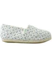 Alpargatas Original Raw Blue Morocco / Linen Kids