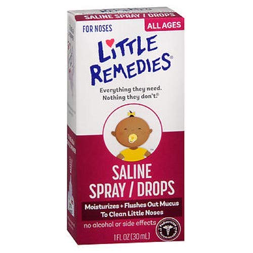 Little Remedies Little Remedies Little Noses Saline Spray/Drops, 1 oz