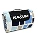 Produktbild NASUM Picknickdecke Outdoor 200 x 200cm Wasserdichte sanddichte Campingdecken Stranddecke Outdoordecke Wärmeisoliert und Schmutzabweisender Unterseite