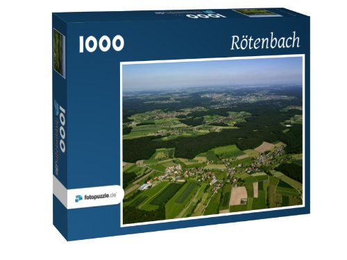Preisvergleich Produktbild Rötenbach - Puzzle 1000 Teile mit Bild von oben