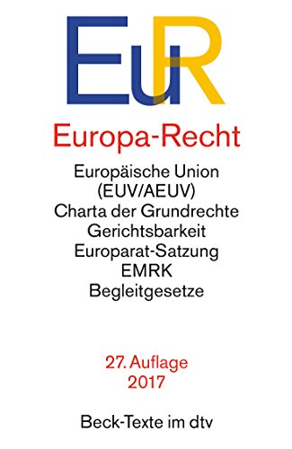 Preisvergleich Produktbild Europa-Recht (dtv Beck Texte)