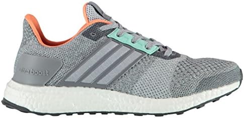 adidas UltraBoost ST Running Shoes Womens Grey Run Jogging Trainers Sneakers (UK8) (EU42) (US9.5)